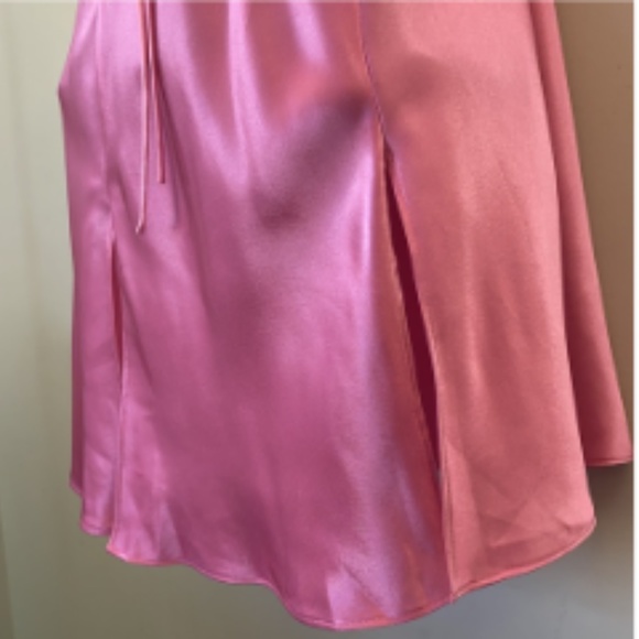 Silk & Satin PNK Satin Nightgown, S *P1051 - Picture 4 of 6